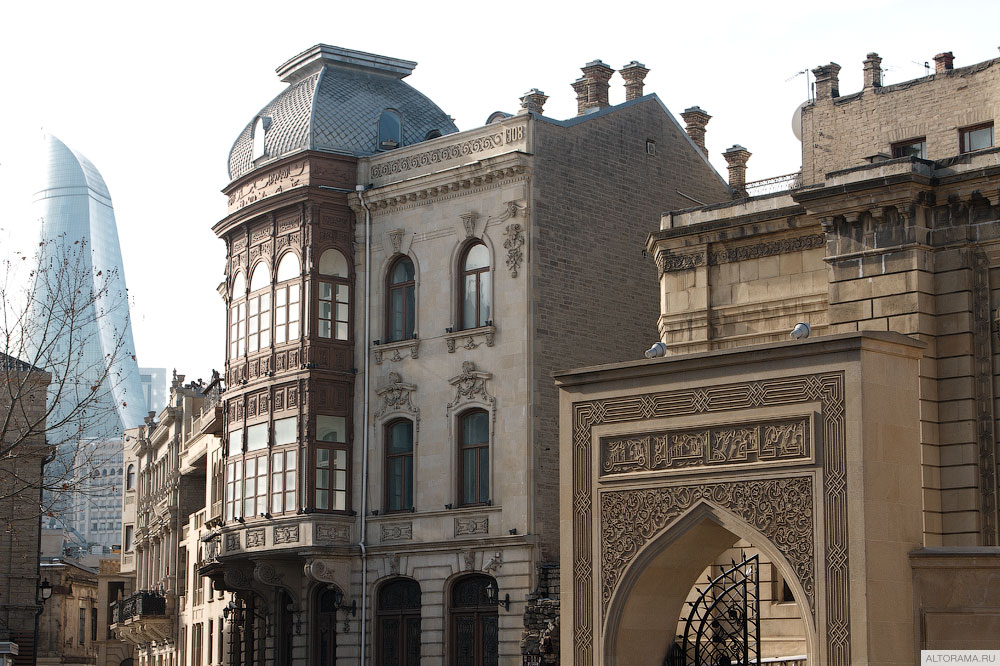 Азербайджан: Два дня дороги и прогулка по Ичери-шехер, старому району Баку