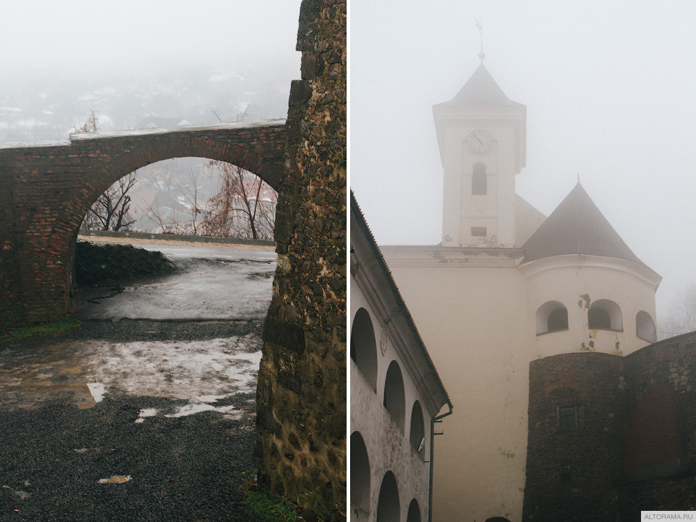 Мукачево: туманными тропами от современности в средневековье